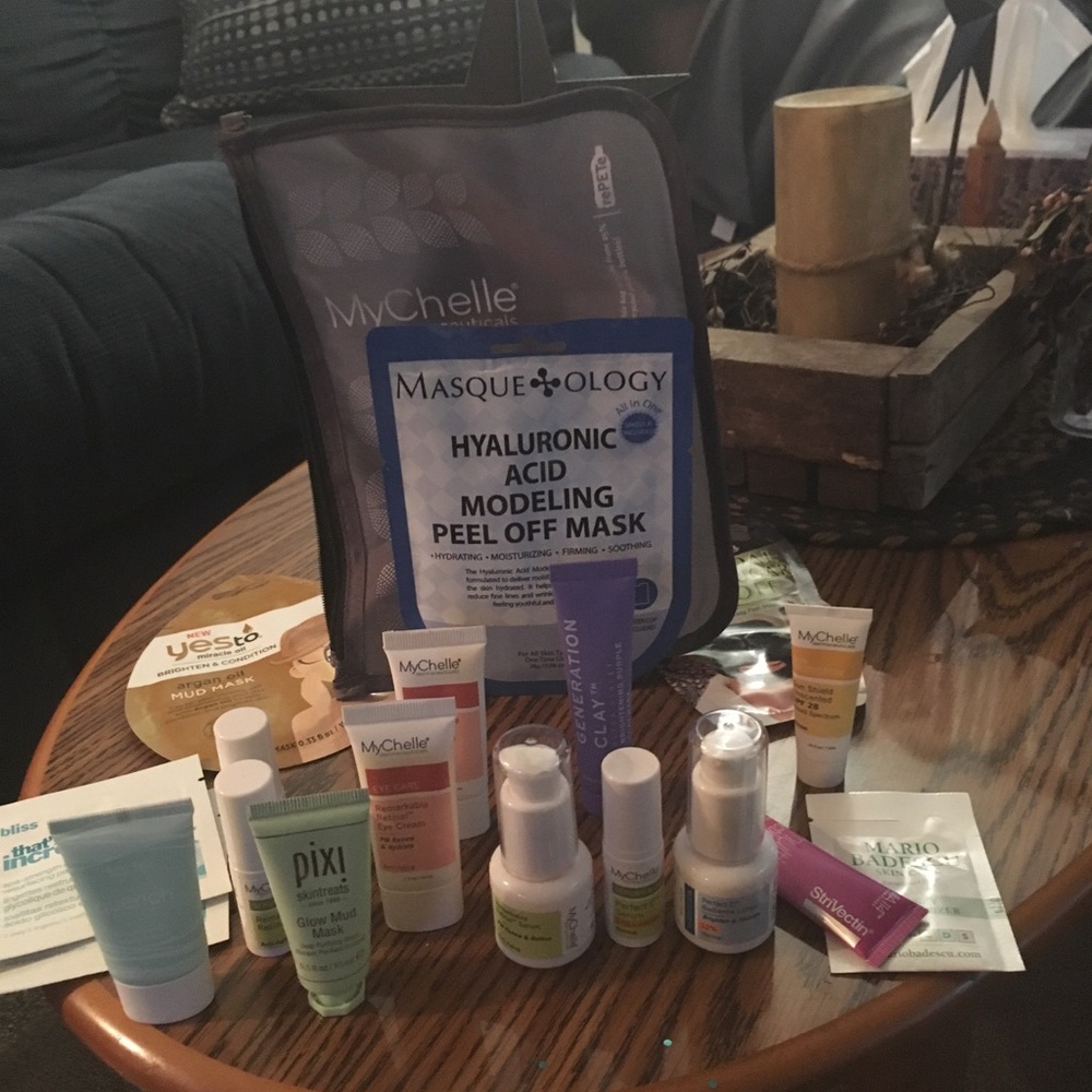 Lot of skin care